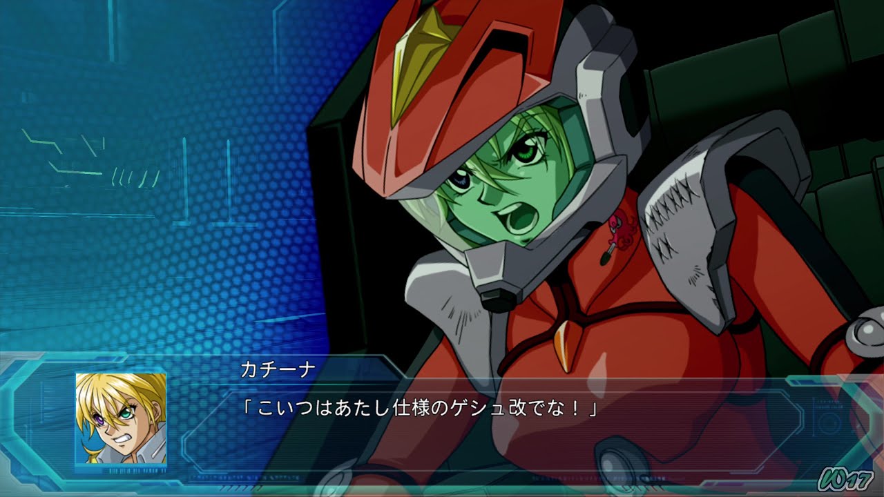 「スーパーロボット大戦OGMD」戦闘演出集：量産型ゲシュペンストMk-Ⅱ改・タイプG（カチーナ）