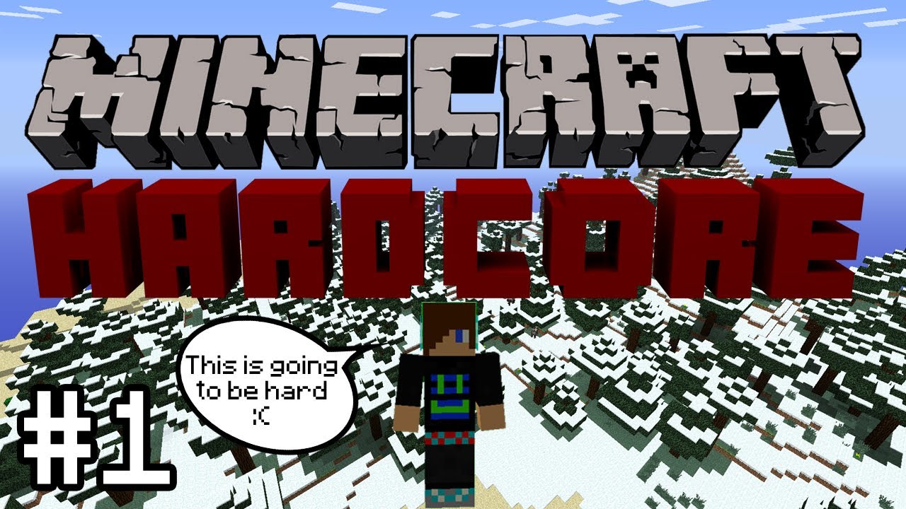 Minecraft Hardcore - Ep1 - MooShrooms ?
