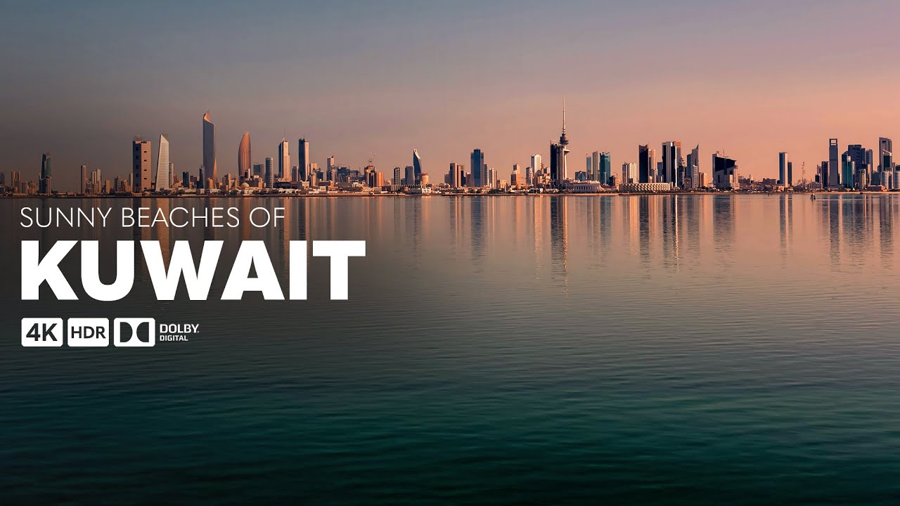 4K Wallking Tour - Sunny beaches - Kuwait
