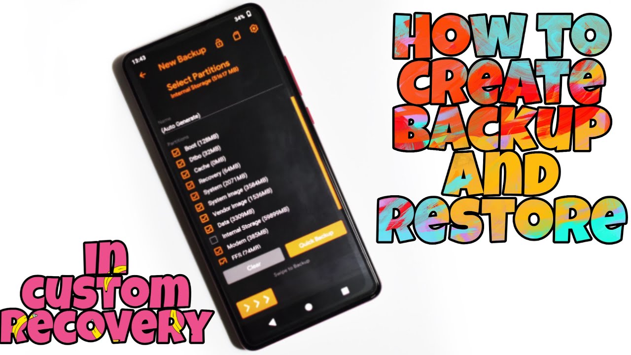 Backup a ROM and Restore via Recovery