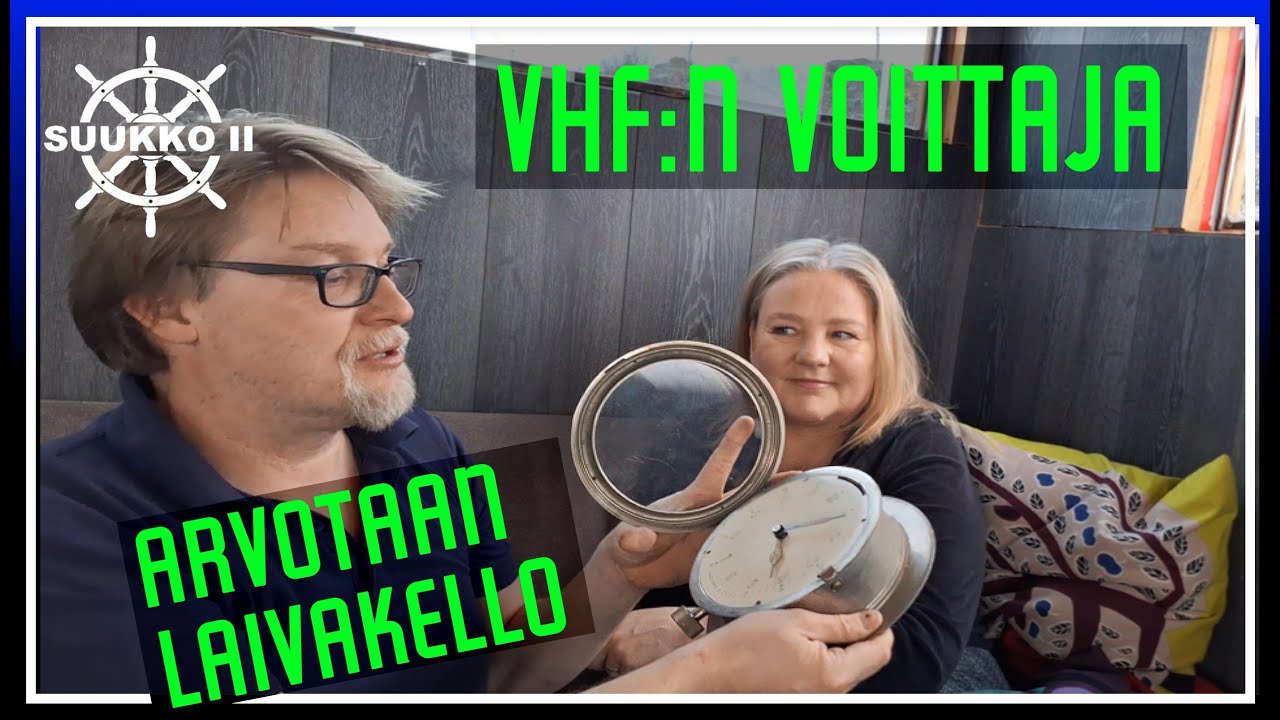 Kesän aikatauluja, VHF sai uuden omistajan. Ylimääräinen laivakello.