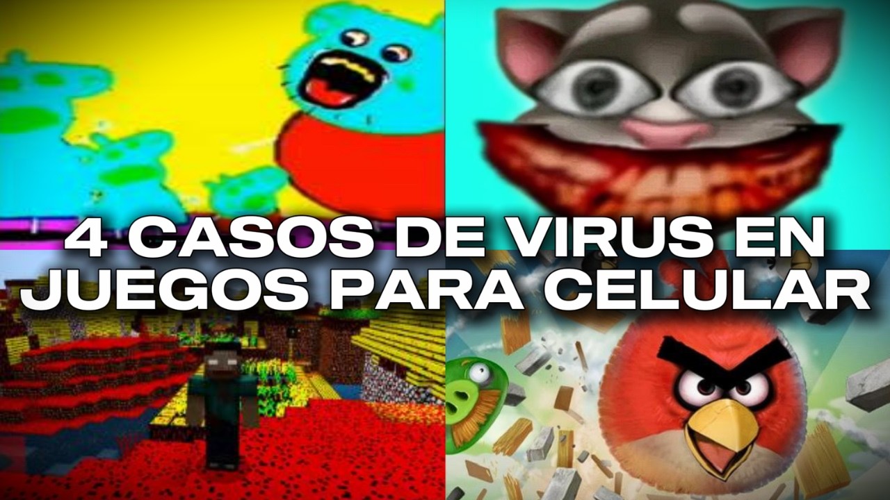 4 CASOS de VIRUS en JUEGOS para CELULAR pt.3