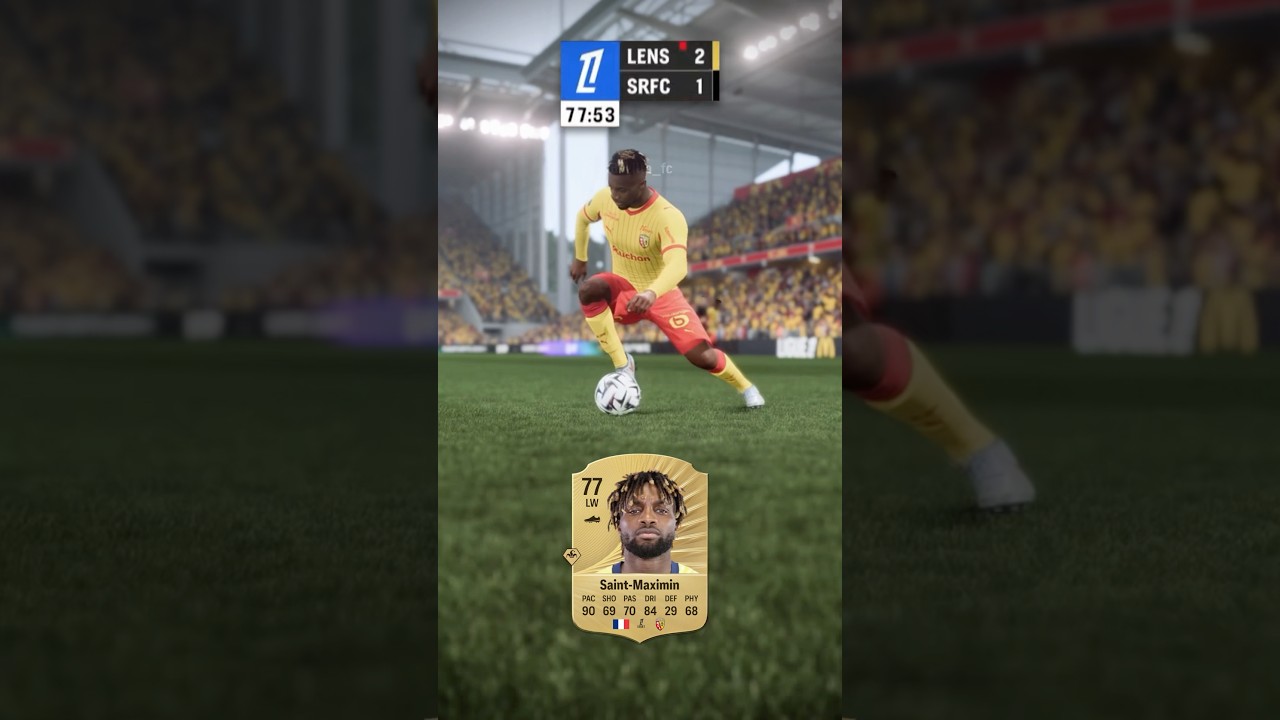 Saint-Maximin is back on FC26! 😱 That goal vs Rennes 🔥 #eafc #eafc26 #fc26 #fut #football #shorts