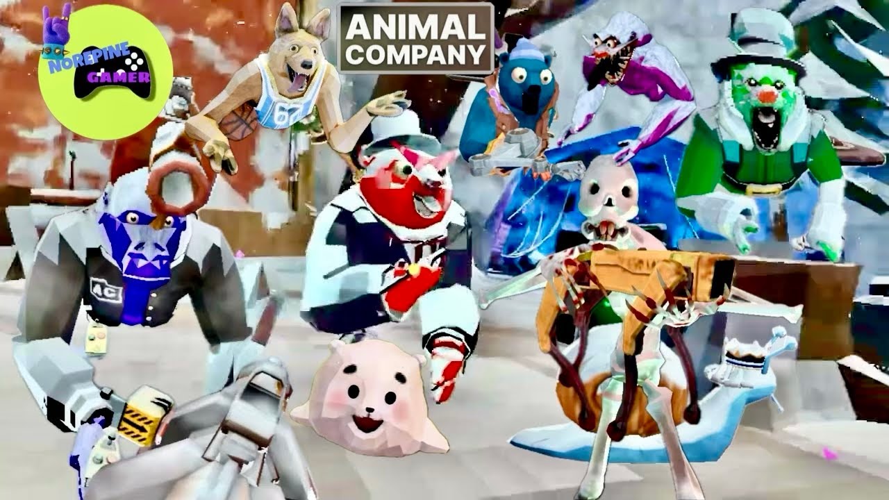 🪂 Descending into insanity! 🏆 in Yeeps & Animal Company with TNT🧨 Maverick, DRP & BurnSkeleton in 4K