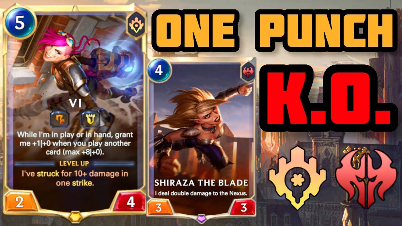 Vi Deck PUNCHES Her Way To Victory! | Legends of Runeterra