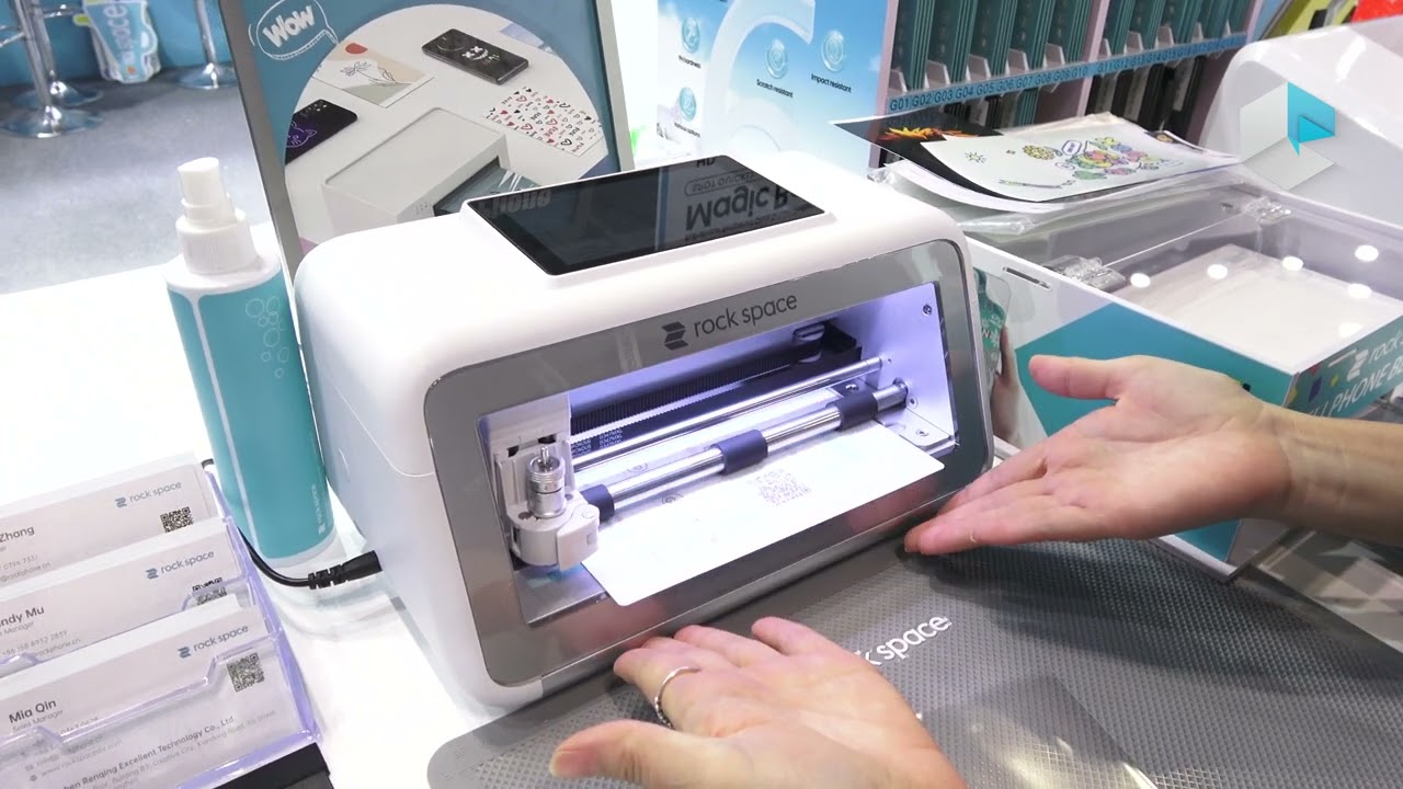 Rockspace Mini ZV2 Smart Plotter screen protector cutting machine