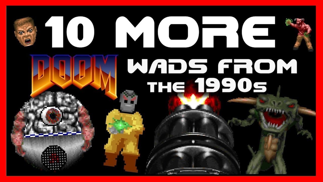10 MORE Classic Doom Wads from the 1990s!