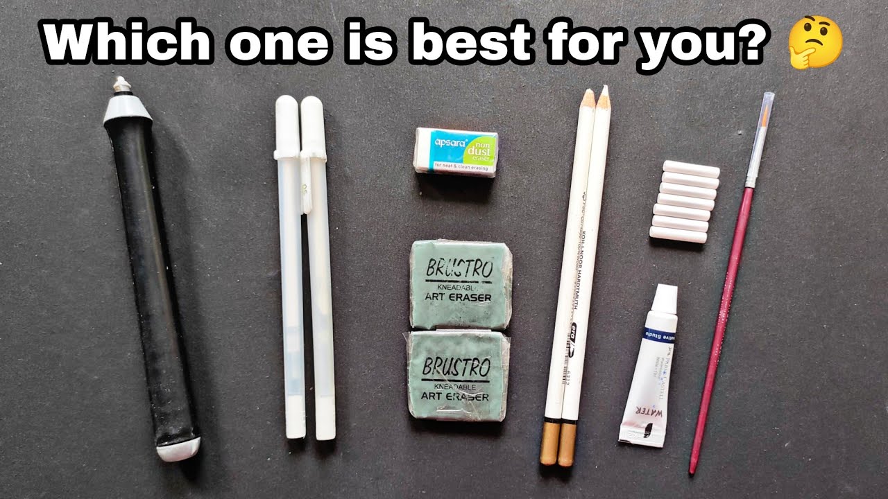 Best Highliting tools for beginner /professionals #arttools #bestdrawingmaterials #bestdrawingtools