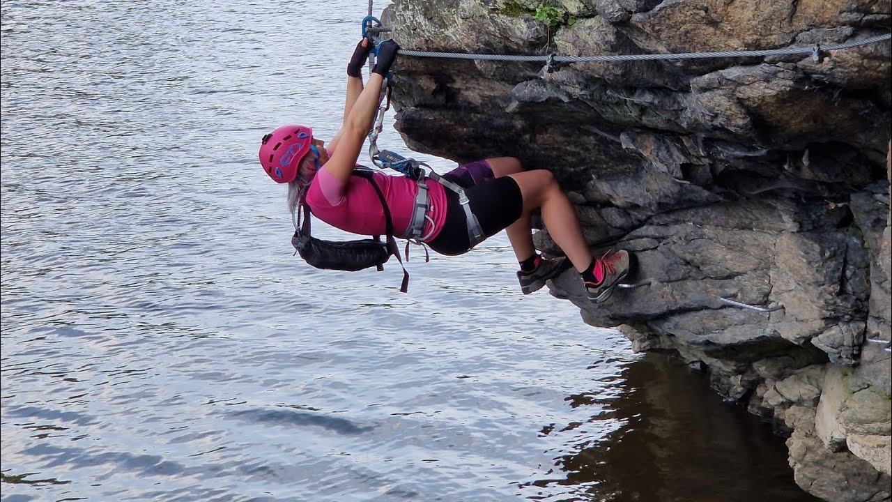 ferrata Hluboká část B (C/D)