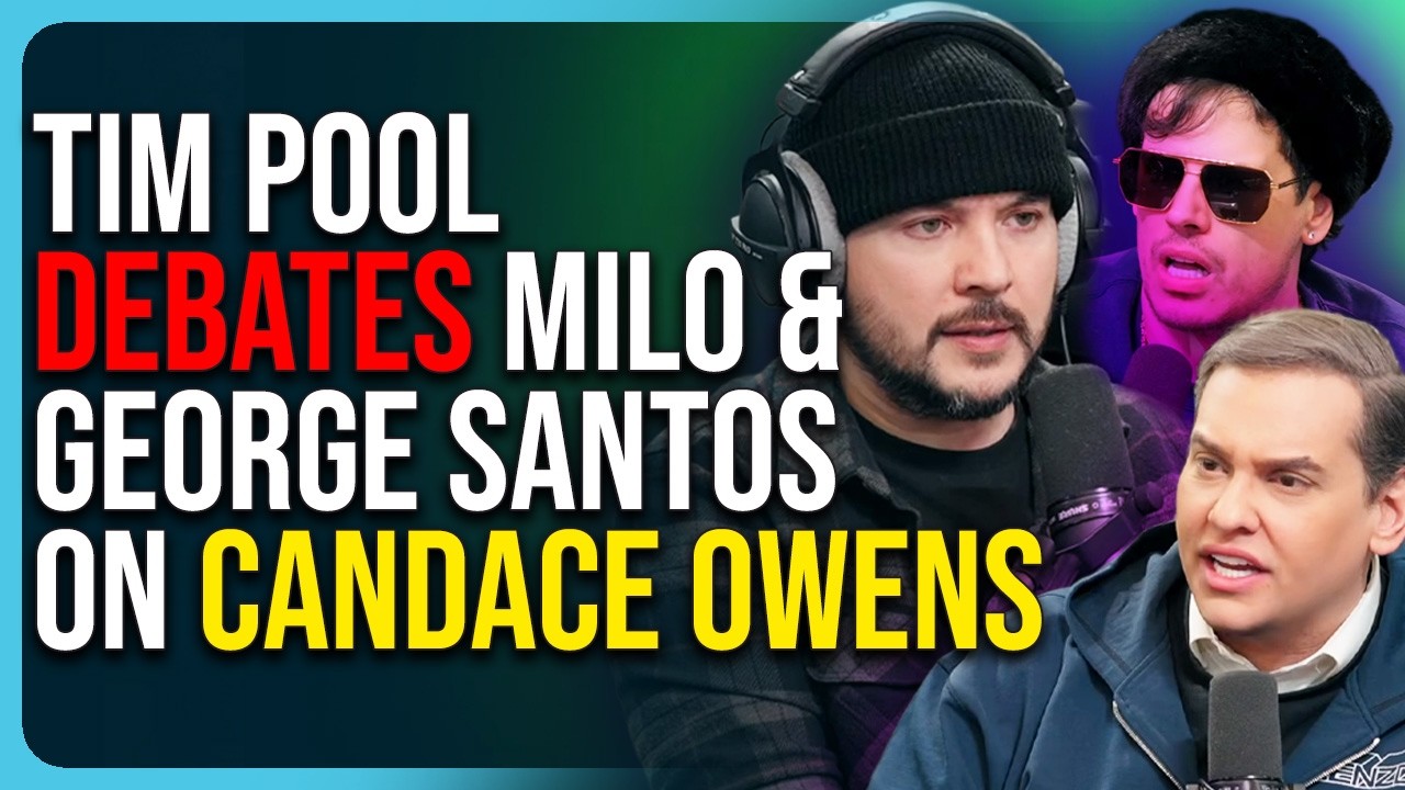Tim Pool DEBATES Milo & George Santos On Candace Owens, 2026 Midterms