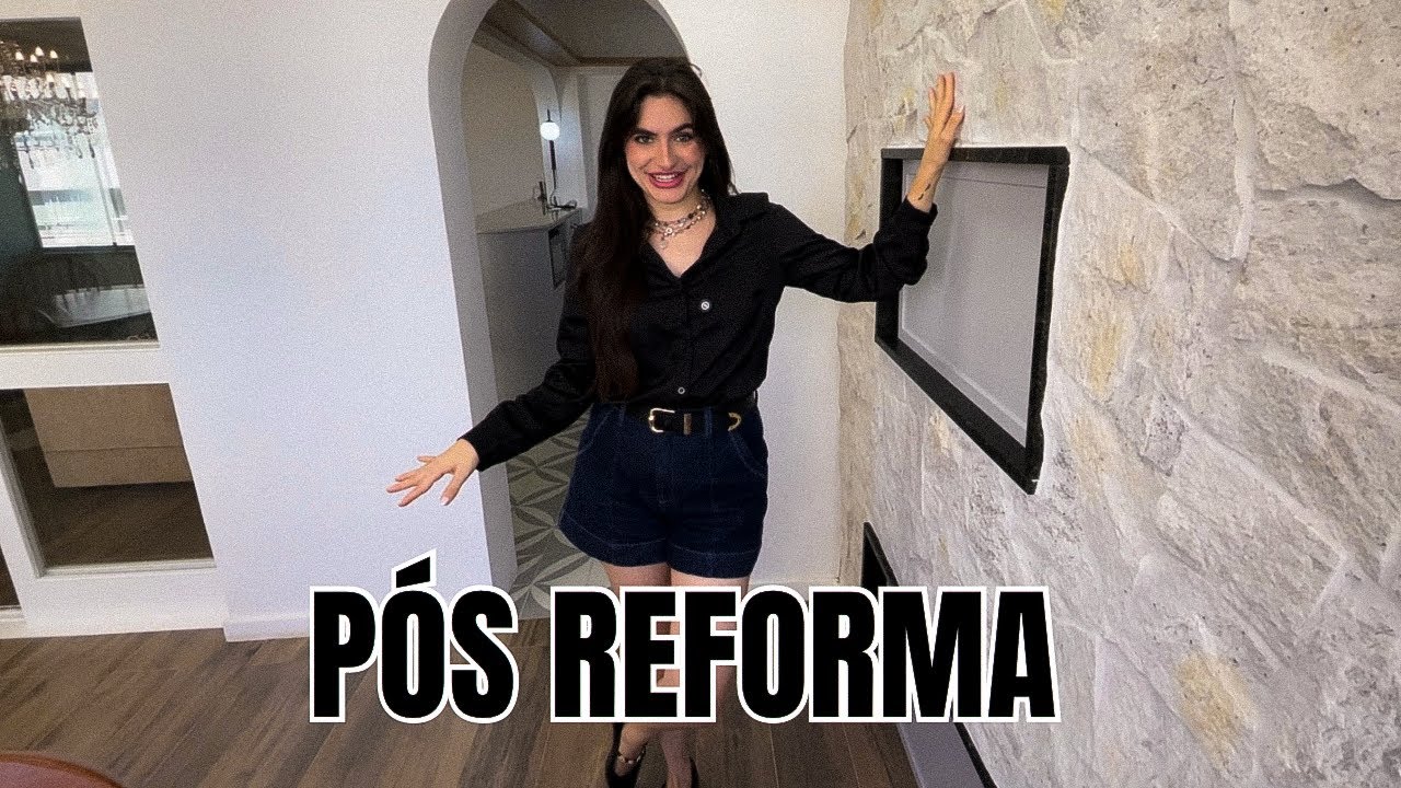 tour completo do APARTAMENTO ANOS 90 pós reforma de 1 ano 👀♥️✨