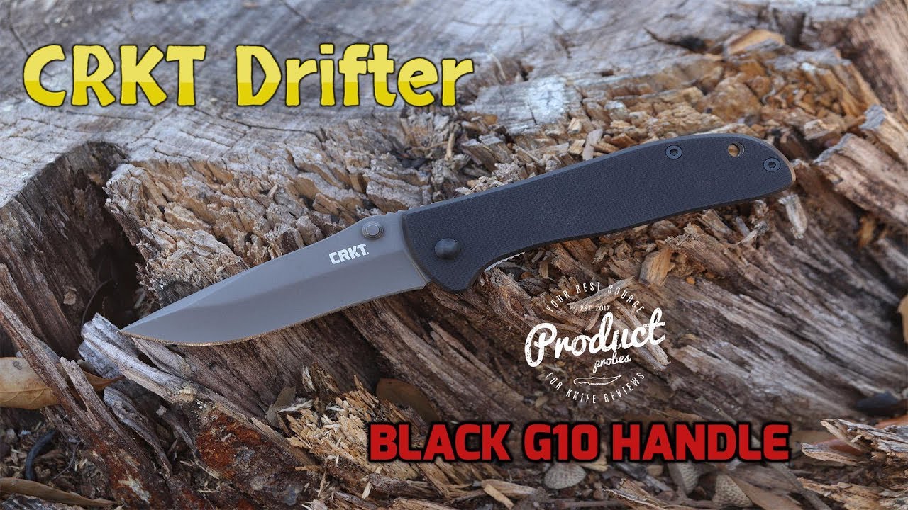 CRKT Drifter EDC Folding Pocket Knife Review (6450K)