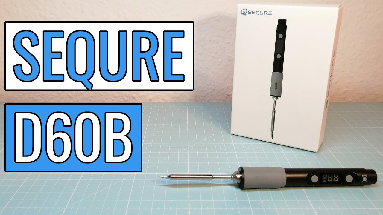 SEQURE SQ-D60B - Soldering Iron Kit - Review - Test