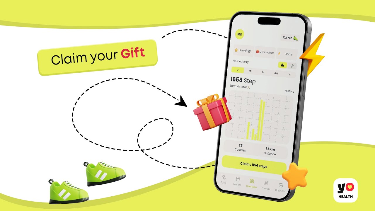 YoHealth  - an app for health and rewards