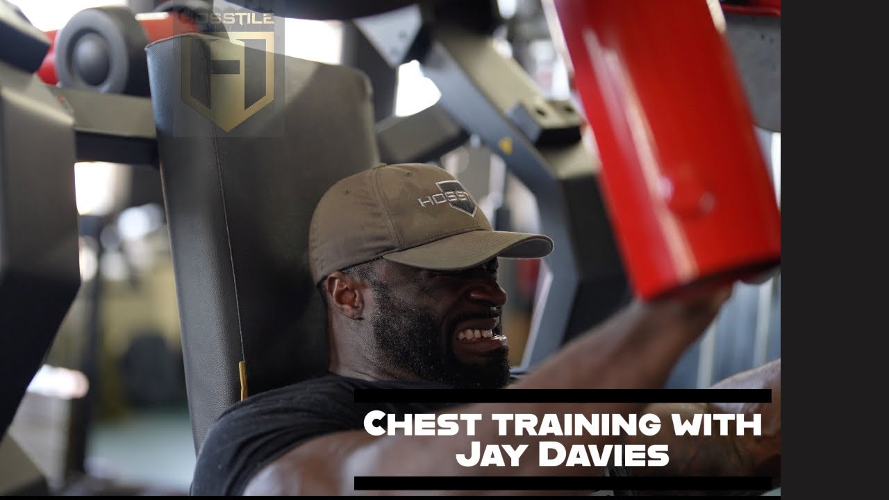 Chest workout with Jay Davies at Giant's Lair Gym | Samson Dauda