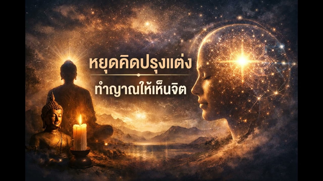 ทำไมยิ่งคิดยิ่งเป็นทุกข์? วิธีฝึกจิตให้หยุดปรุงแต่งและปล่อยวาง
