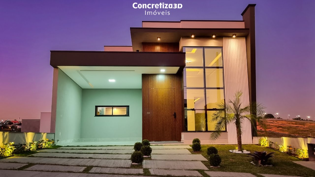 Casa térrea construída em um lote 8x25 com 3 suítes, área gourmet e piscina à venda!