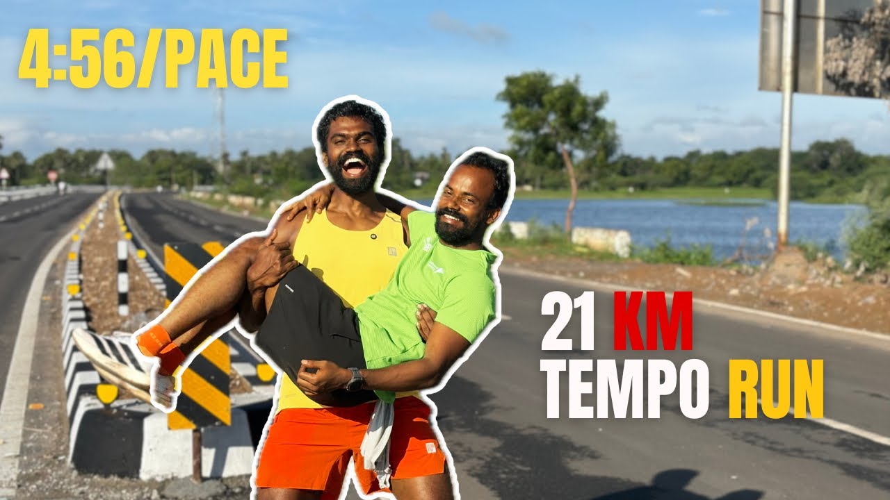 How to run 21km Tempo for preparing for kolkata 25km marathon on december 21st on 2025. Get ready….