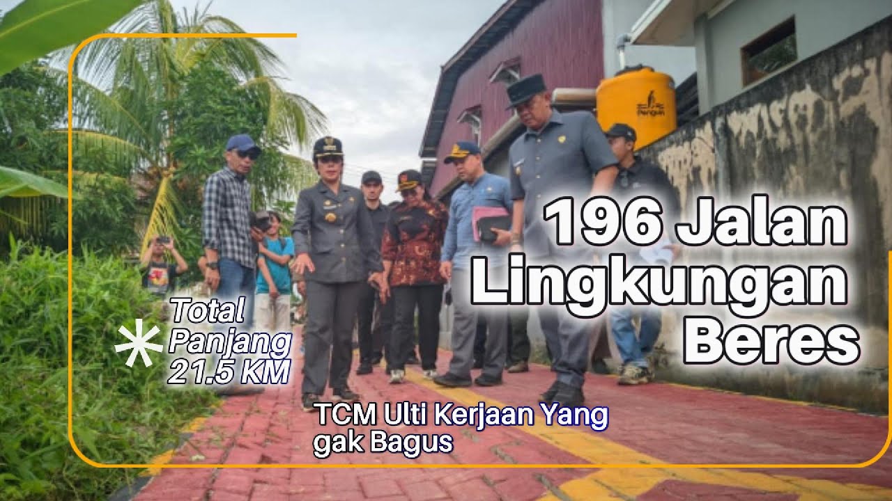 TCM CEK KUALITAS JALAN LINGKUNGAN BERPAVING