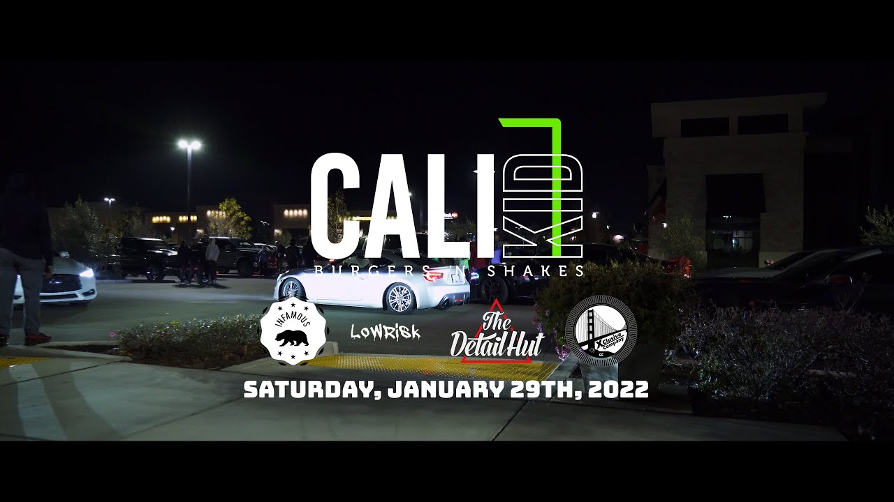 CaliKid Car Meet January 29th, 2022 | 4K