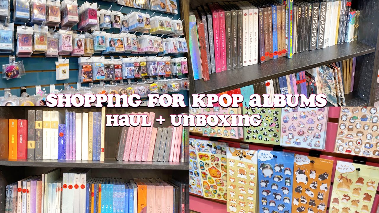 ✨ Shopping For Kpop Albums | Haul + Unboxing ✨