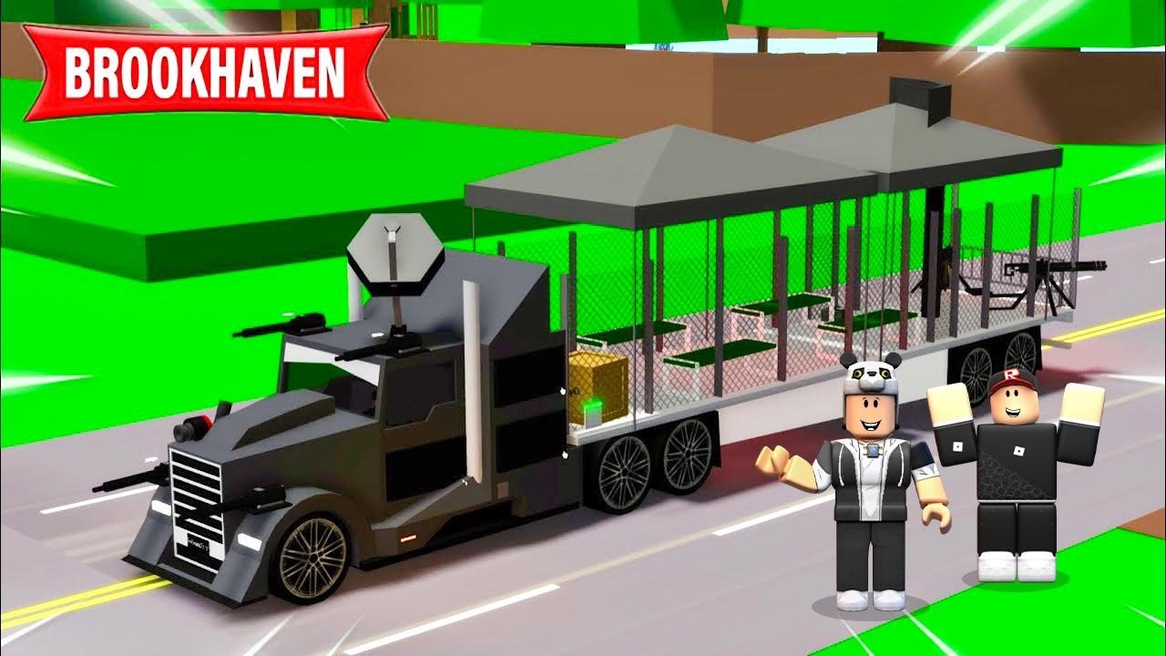 S&uuml;per Zırhlı Kamyon Yaptık !! - Roblox Brookhaven