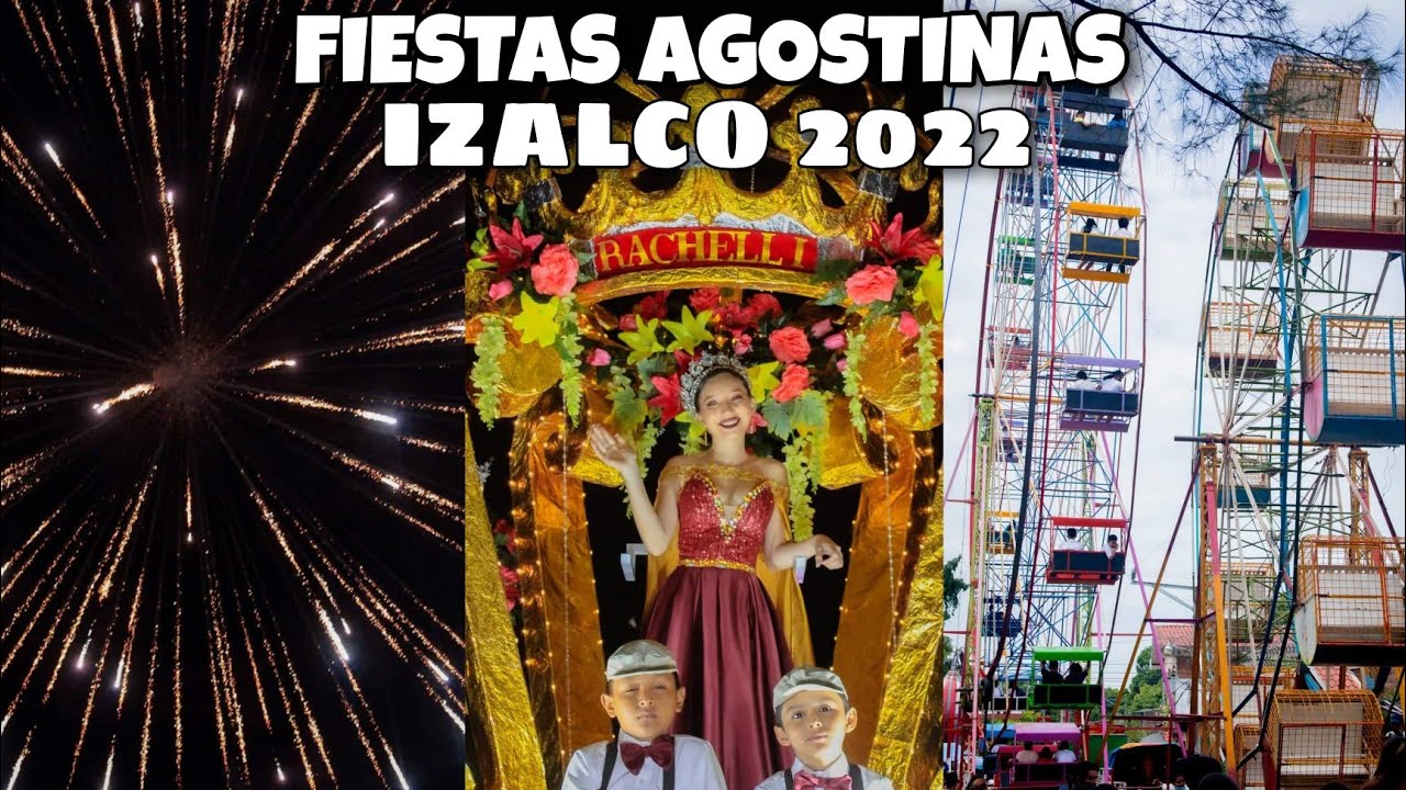 Fiestas Agostinas en IZALCO, SONSONATE || Desfile de CARROZAS
