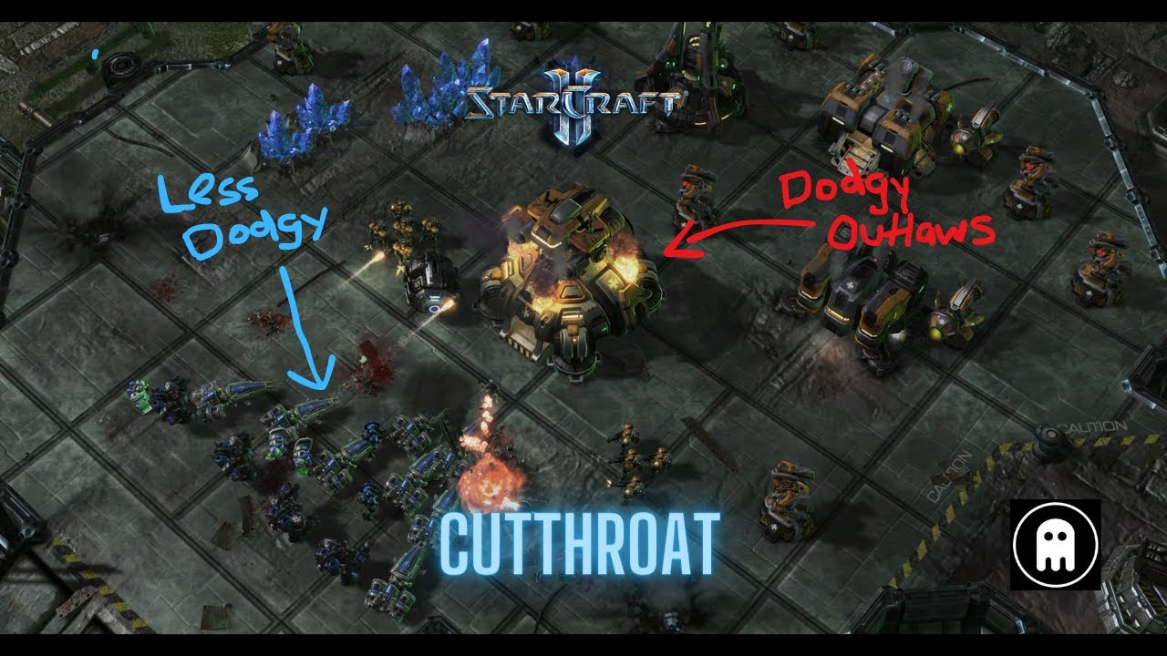 Those dodgy Outlaws - Starcraft 2 - Wings of Liberty - Cutthroat - Brutal playthrough