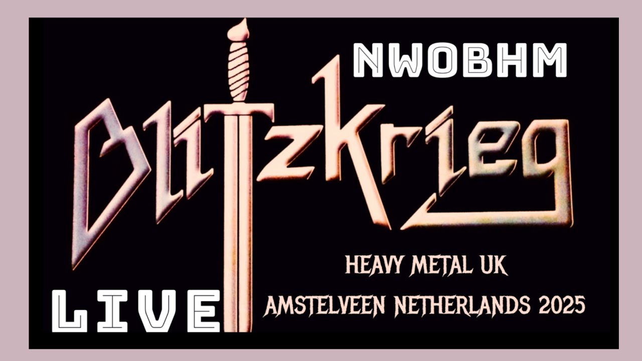 BLITZKRIEG - HEAVY METAL (NWOBHM) UK - LIVE 6.9. 2025 AMSTELVEEN NETHERLANDS - (Snapshots)