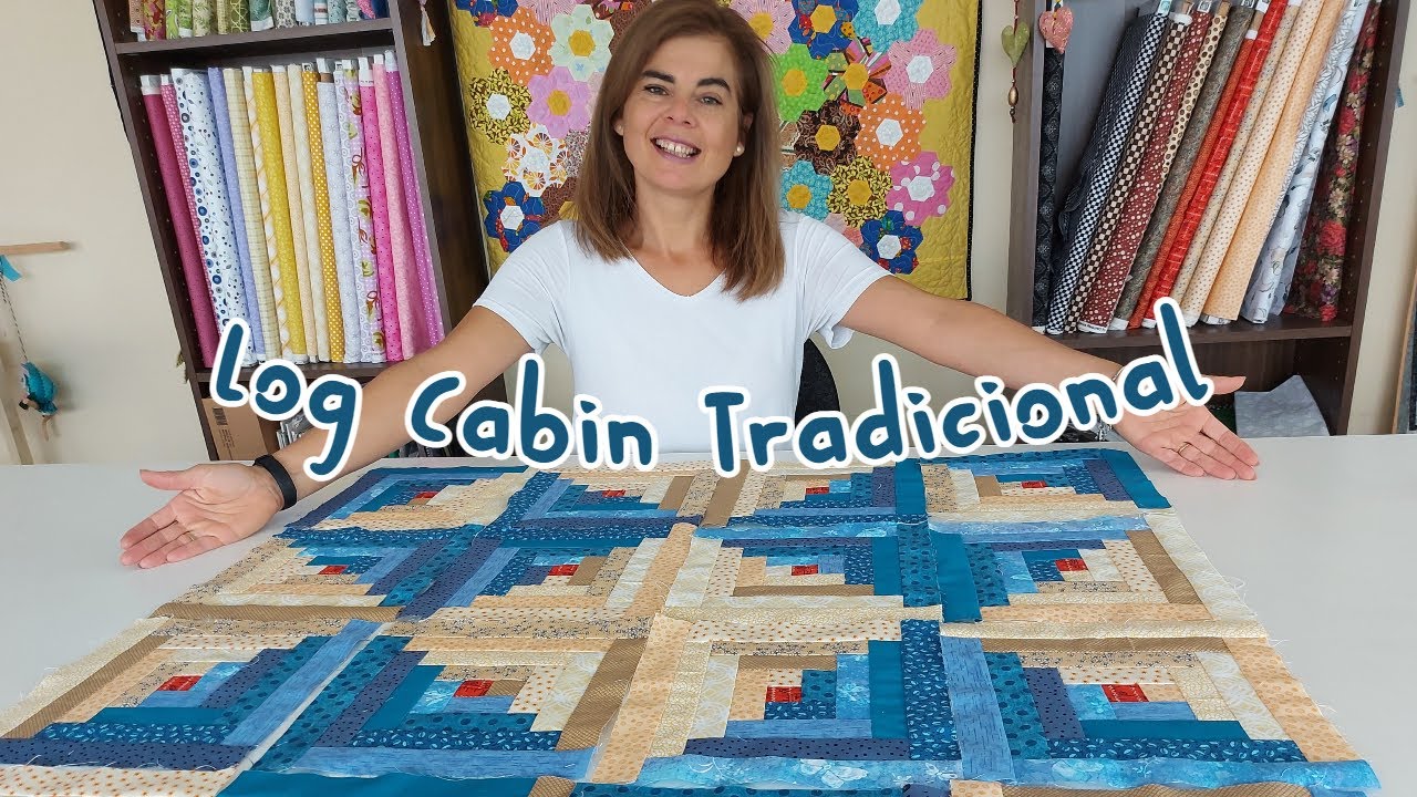 Técnica Log Cabin Parte 2 | Patchwork | Andrea Miani