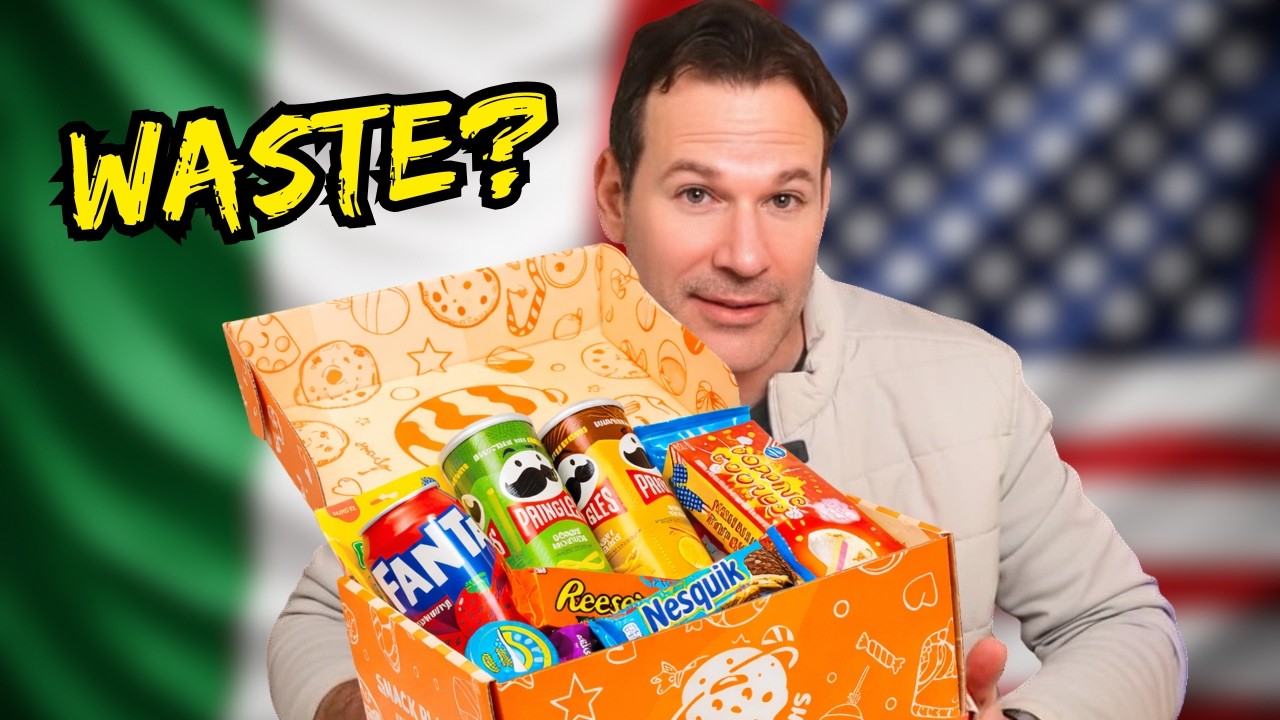 Италия сделала американскую коробку для закусок... Это полный хаос.