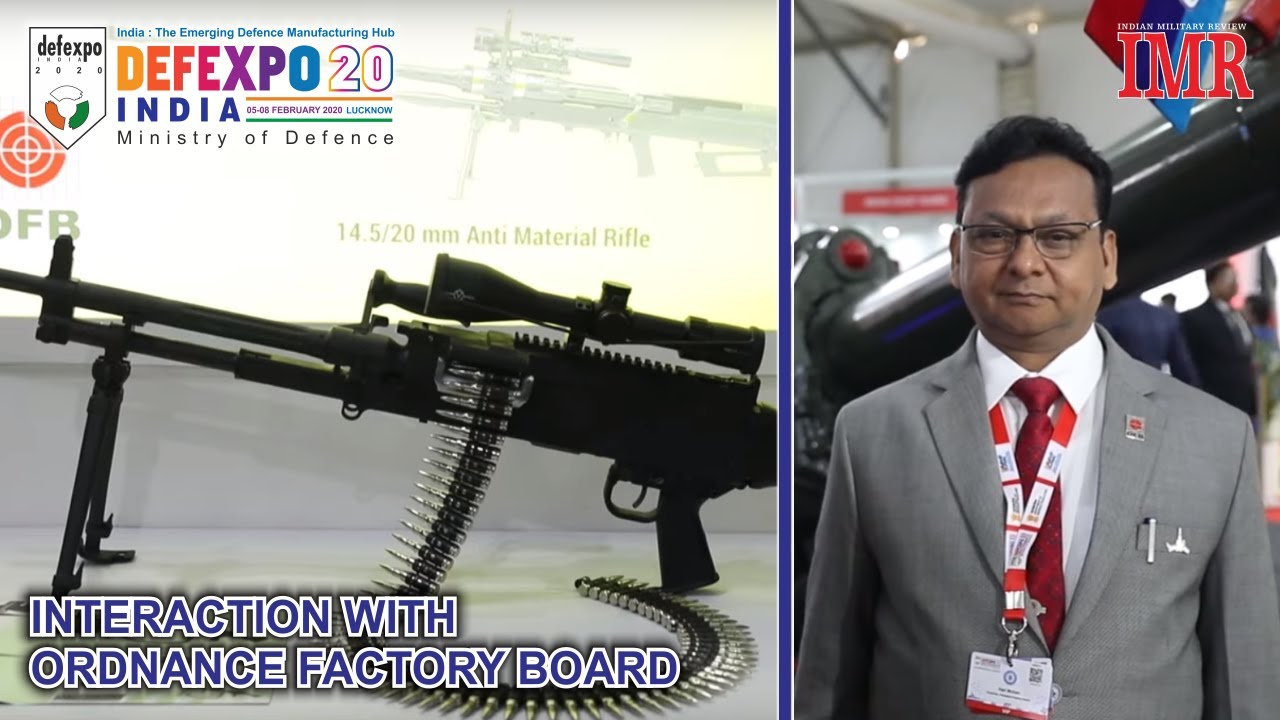 ORDNANCE FACTORY BOARD at DEFEXPO 2020