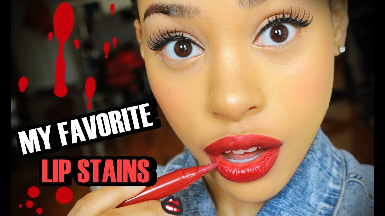 THE BEST LIP STAINS : SWATCHES