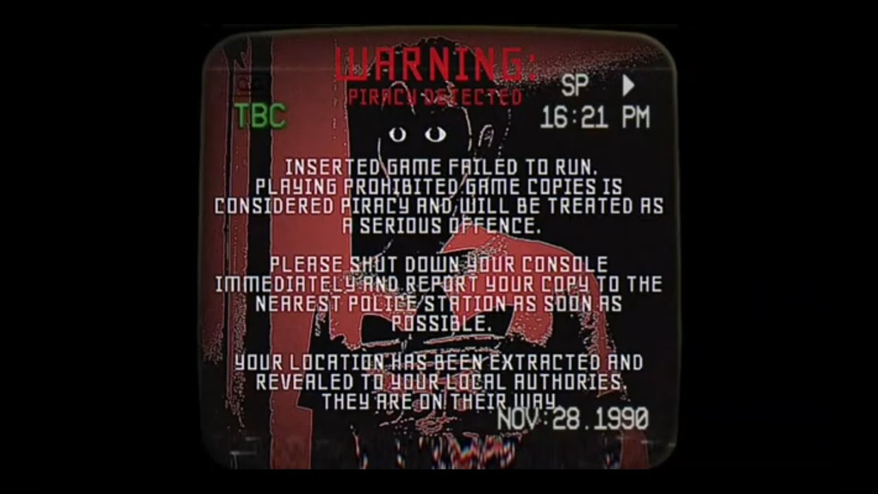 Anti Piracy Screen VHS (REAL) 