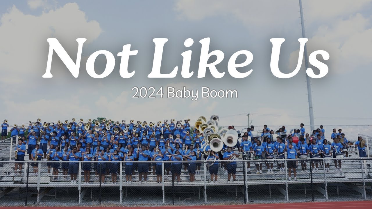Baby Boom- Not Like Us | Jackson State University High School Band Camp 2024