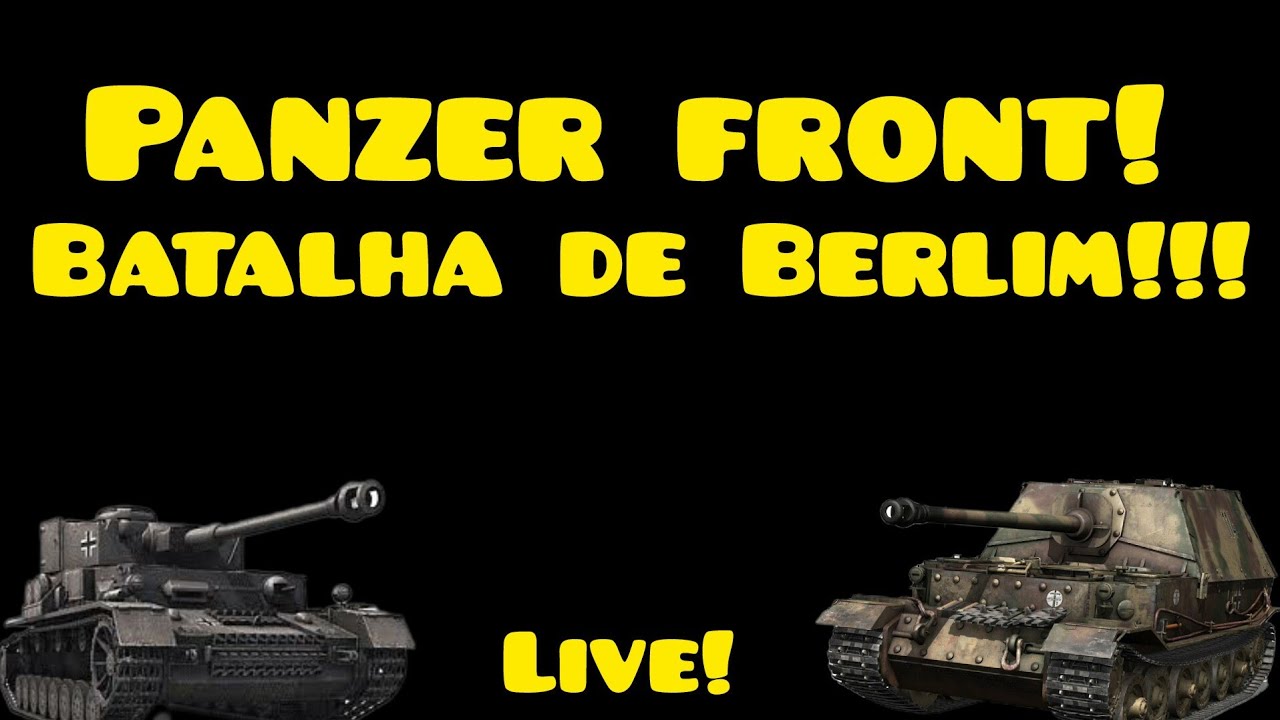 A Batalha de Berlim!!!! Panzer Front