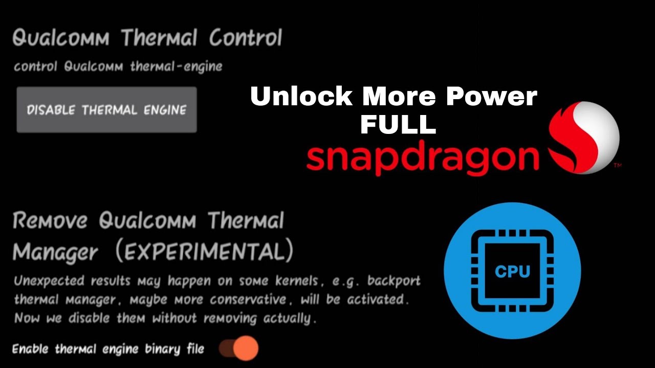 Meningkatkan Kinerja  Android | SWAP ZRAM SELINUX CPU DISABLE THERMAL ENTROPY |