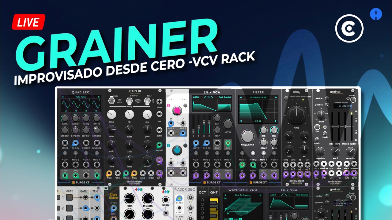 VCV RACK: Patch improvisado desde cero - GRAINER - ambivalent Instruments