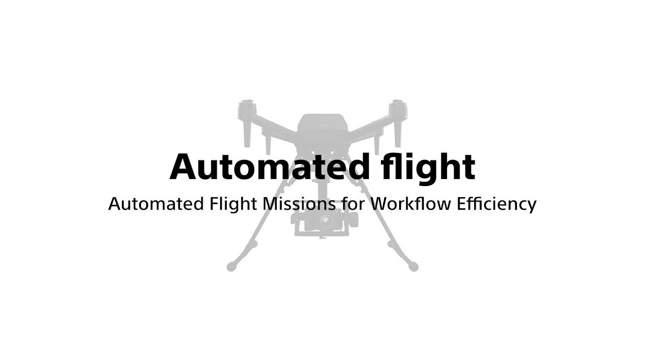 Airpeak | Automated Flight Tutorial | Sony Official