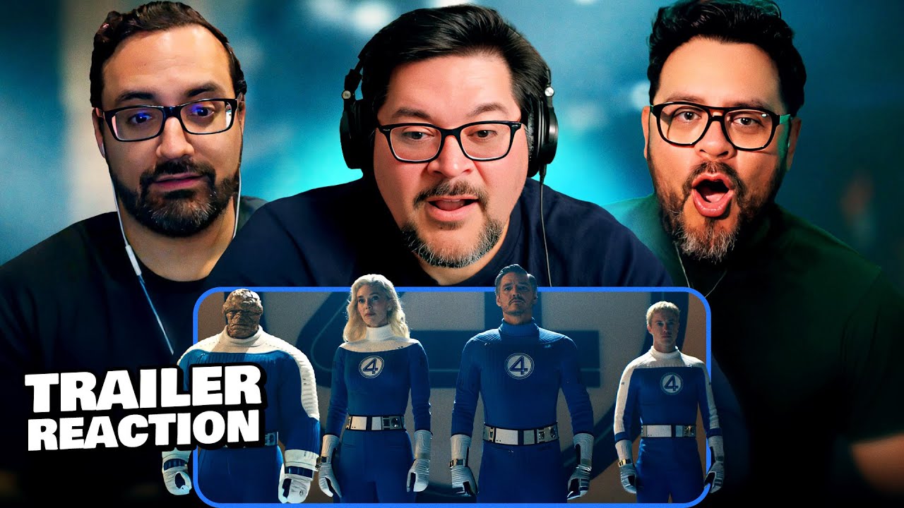 FANTASTIC FOUR: FIRST STEPS TRAILER REACTION! Silver Surfer • Galactus • Marvel Studios • Avengers