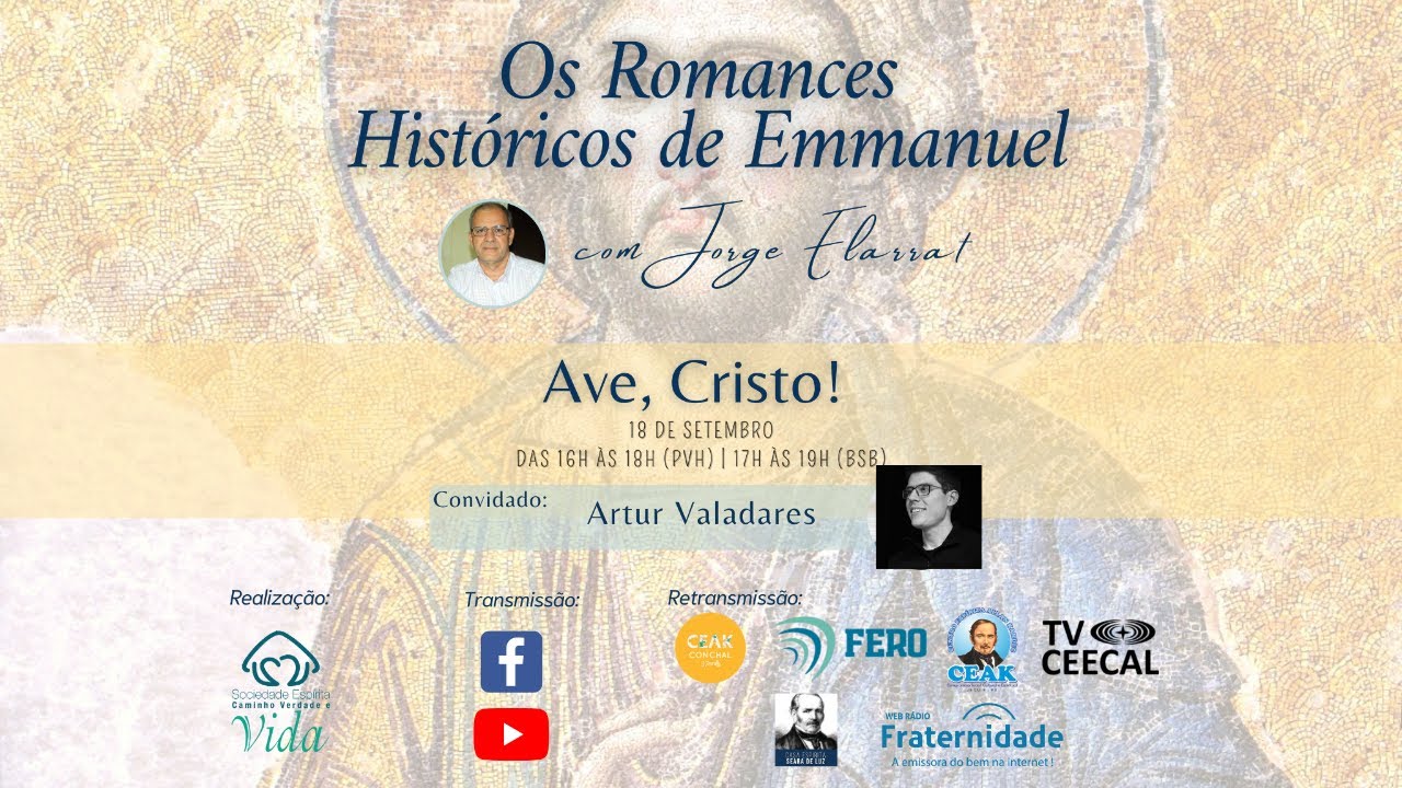 Os Romances Históricos de Emmanuel | Obra: Ave, Cristo!