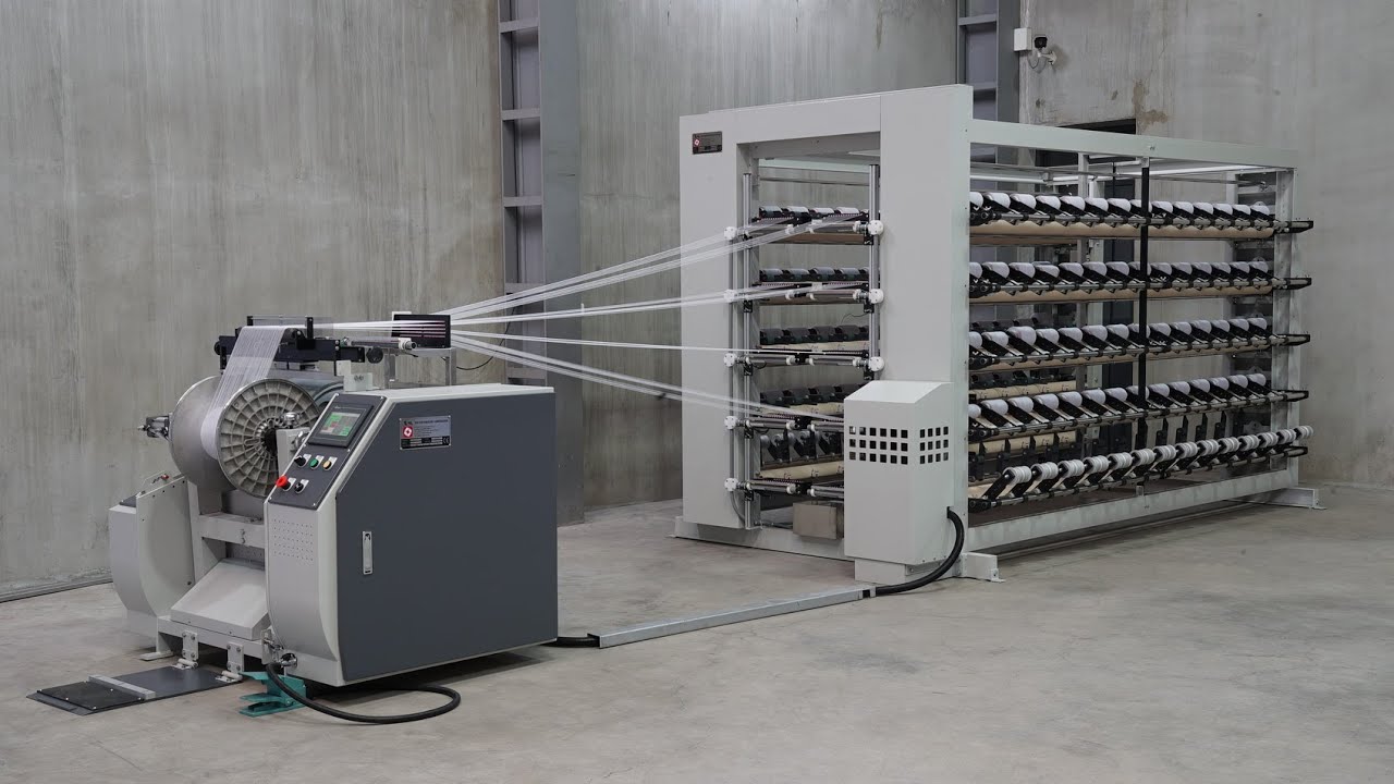 KD-450 Rubber thread warping machine (2026-SHK1)