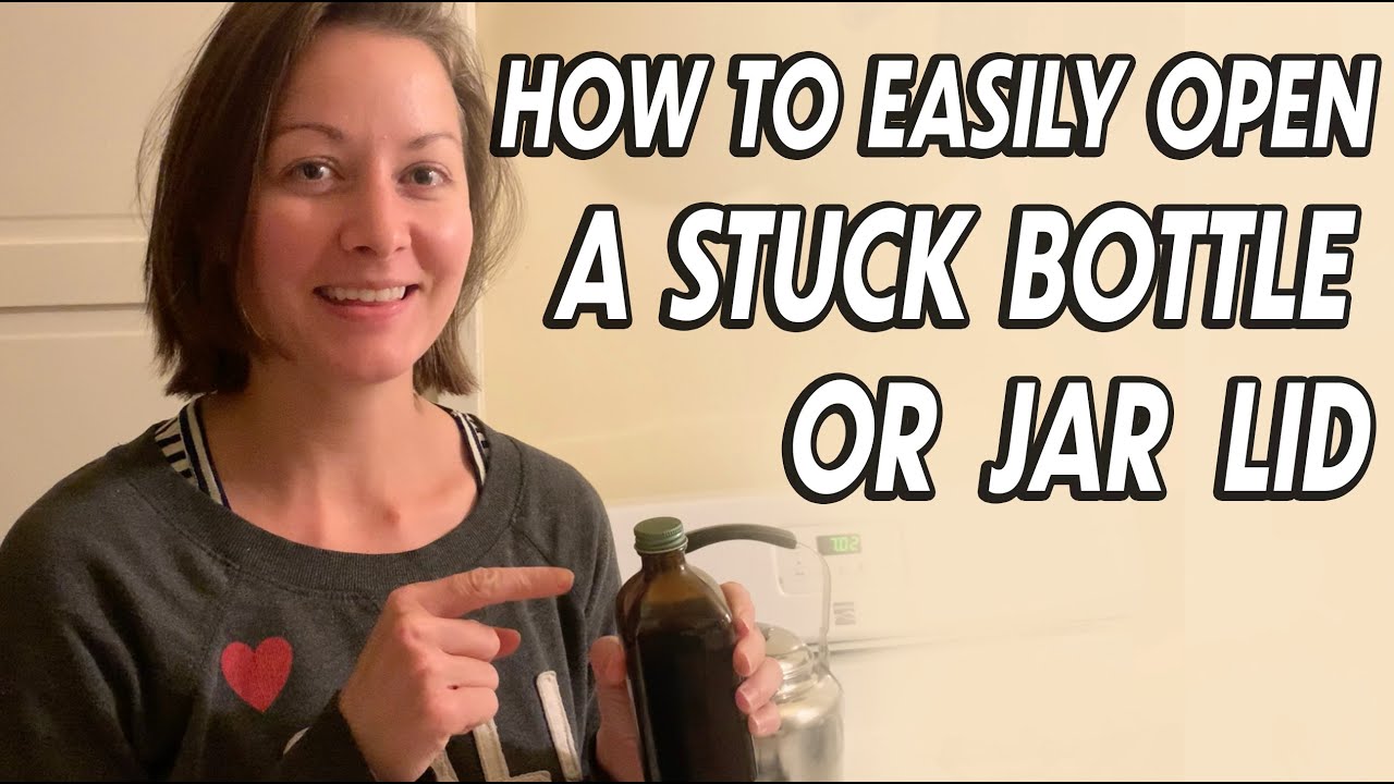 How to Easily Open a Stuck Bottle or Jar Lid: Zero Waste Hack #1