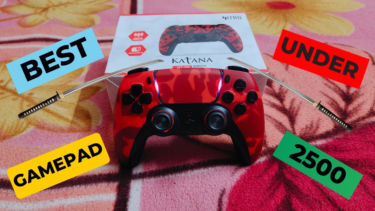 acer Nitro Katana NT-02 Wireless Multi-Platform Game Controller Review #acer #controller