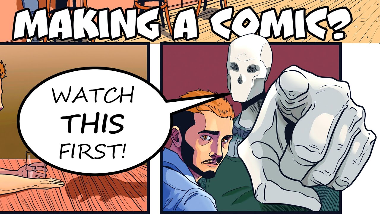 How to make a comic book for beginners