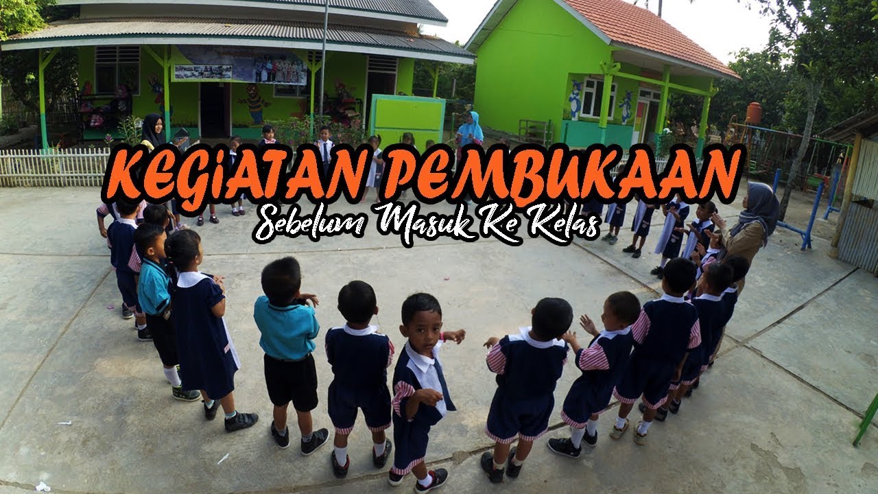 Kegiatan Pembukaan Sebelum  Masuk Ke kelas  Siswa  Tk EDS