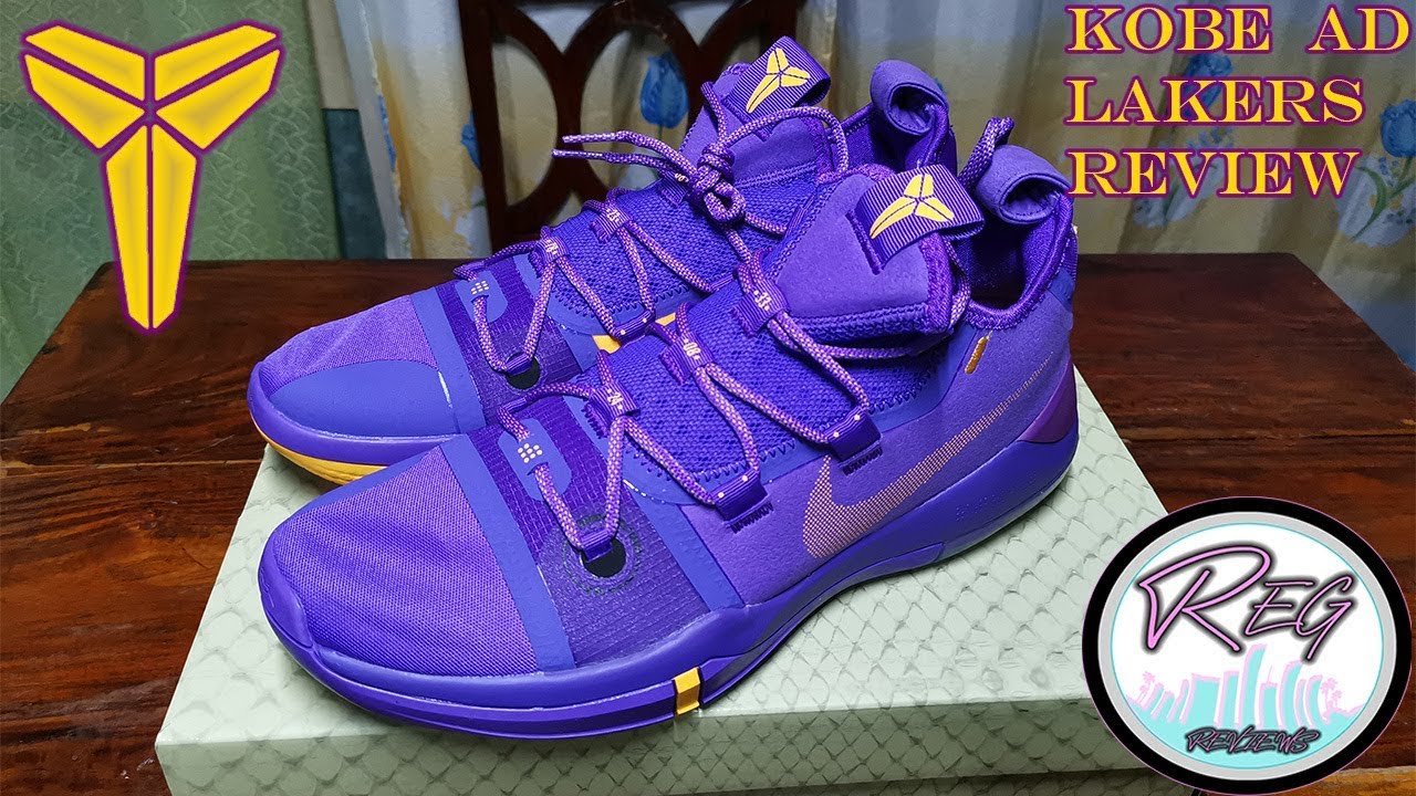 Showtime Lakers Colorway | KOBE AD Exodus Lakers Unboxing/Review