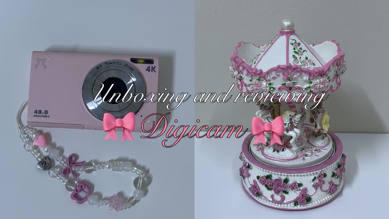 Unboxing and reviewing a cheap digicam 🎀 *with results*