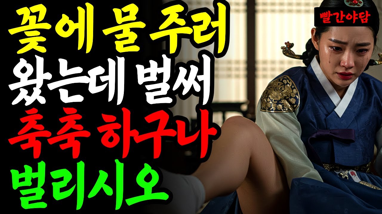 [빨간야담 33] 혼처를 찾아 나선 청년  그리고 운명이 준 뜻밖의 선물 야담,야담이야기,옛날이야기,전설,설화,민담,고금소총,야화