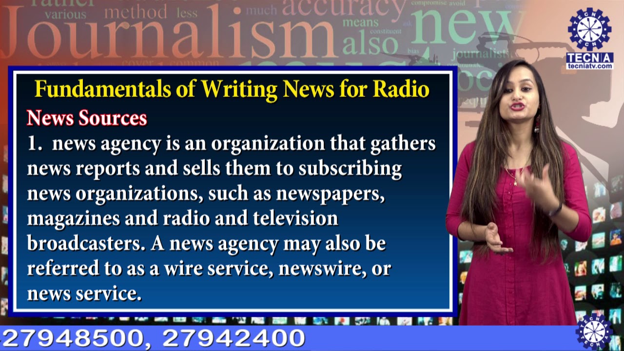 Basics of Radio News  | Ms. Jagriti Basera ( Asst. Prof. ) | BA(J&MC) TIAS on Tecnia TV